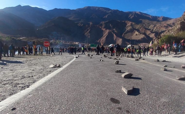 Represión en Jujuy