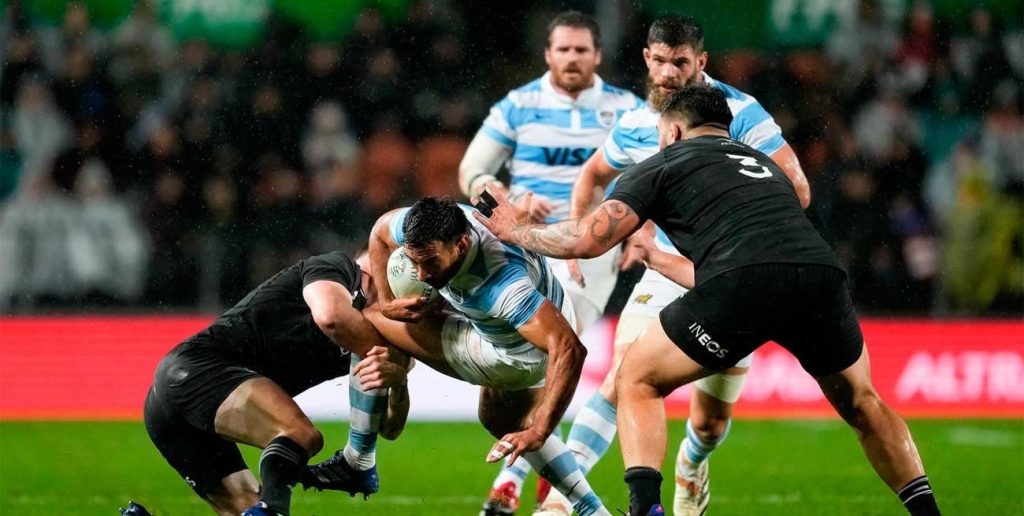 los pumas vs All Blacks