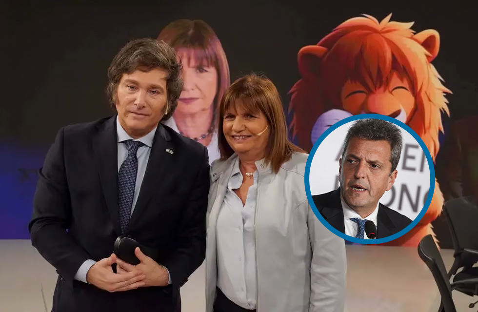 bullrich milei y massa