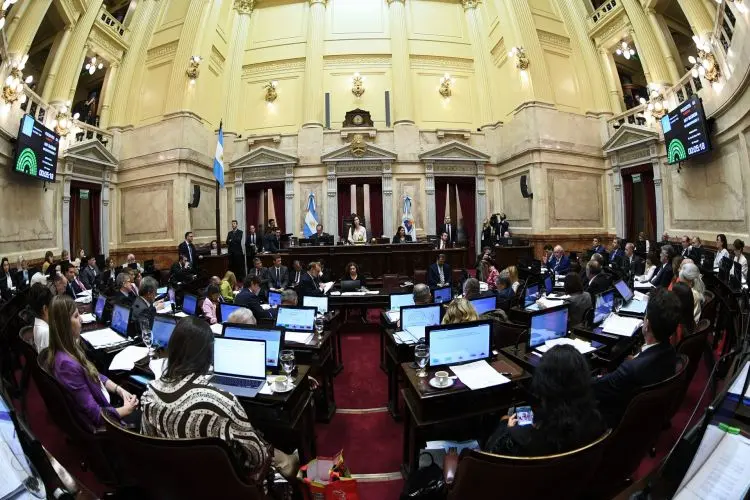 vista-general-senado-sesion-14-marzo-2024-Villarruel