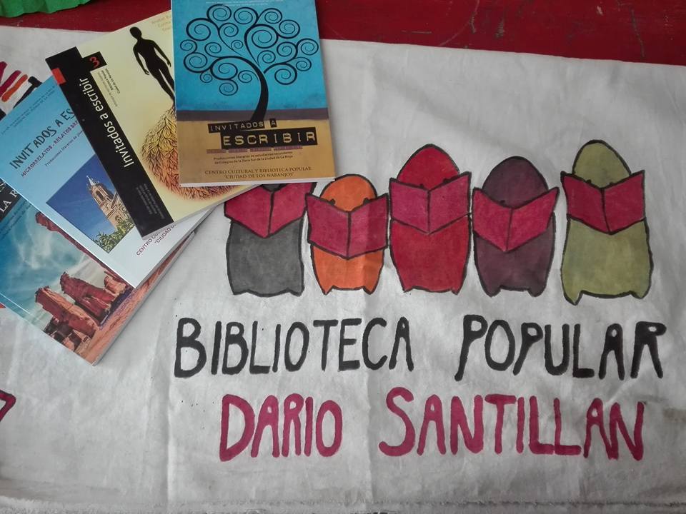 biblioteca popular Dario Santillán