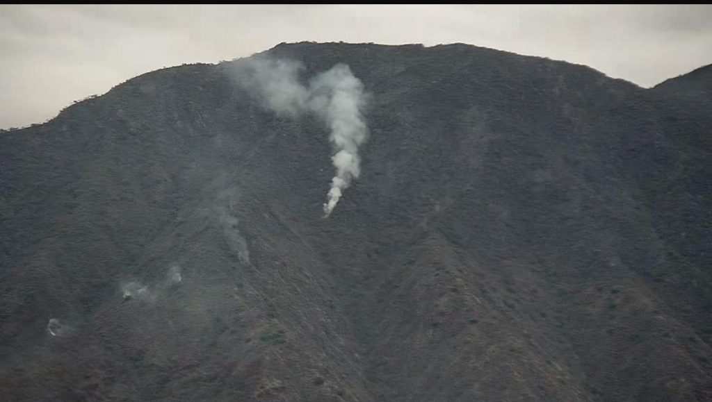 Incendio Cerro de la Cruz