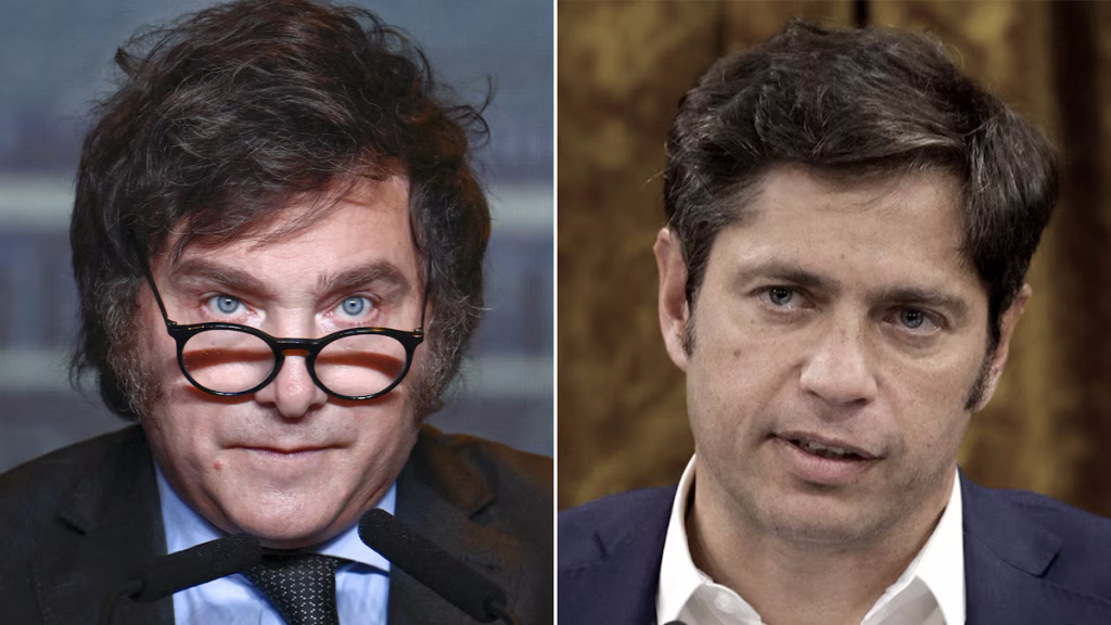 milei y kicillof