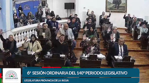 sesión legislativa
