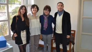 Becaria Francesa se incorpora al ISFD "Albino Sánchez Barros" para acompañar la formación de los estudiantes