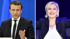 Macron y Le Pen pasan a la segunda vuelta, según los sondeos